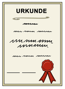 Urkunde
