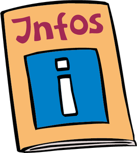 Heft mit Informationen